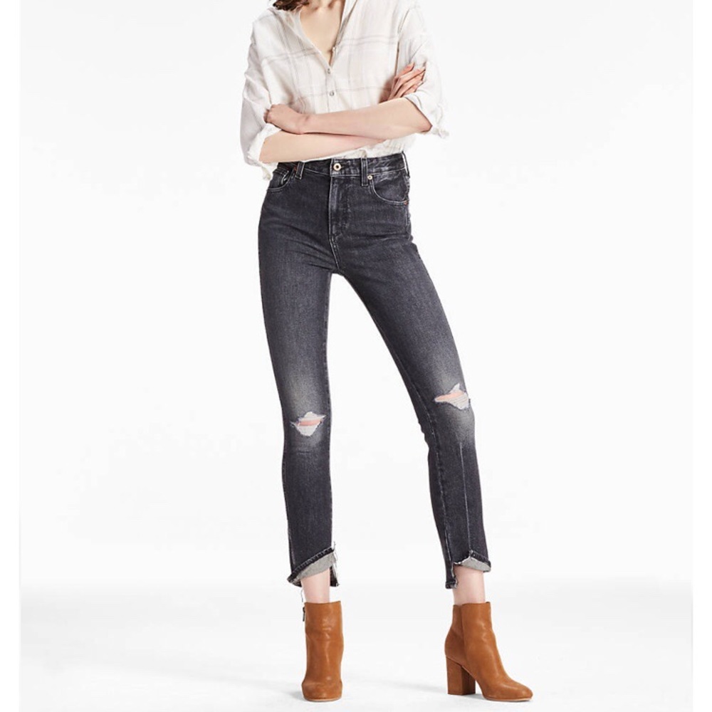 High Rise Tomboy Cropped Jean